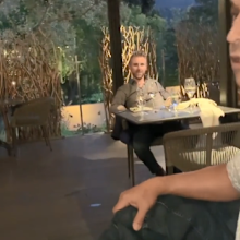 The viral video shows the man verbally attacking the Asian family.