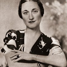 Wallis Simpson, image from the Coronation Souvenir Book published 1937. 