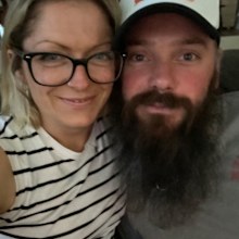 Megan and new partner