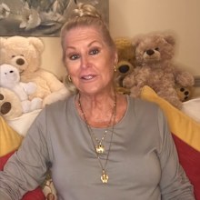 Kim Woodburn in her last video to her fans