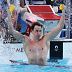 NANTERRE, FRANCE - AUGUST 02: Cameron McEvoy of Team Australia celebrates after winning gold in the Men's 50m Freestyle Final on day seven of the Olympic Games Paris 2024 at Paris La Defense Arena on August 02, 2024 in Nanterre, France. (Photo by Maddie Meyer/Getty Images)