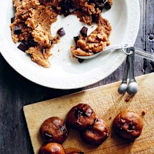 Festival-goers can enjoy healthful treats, like these Donna Hay choc-chunk tahini cookies