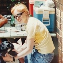 Kelly as a younger woman.