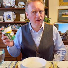 Former butler to King Charles, Grant Harrold left his fans completely bewildered by the bizarre method for instant noodles he demonstrated on TikTok.