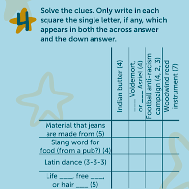 4 - Solve the clues