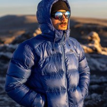Stephens on his Mount Kilimanjaro hike.