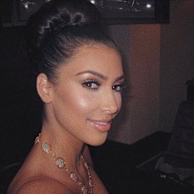 Kim Kardashian.