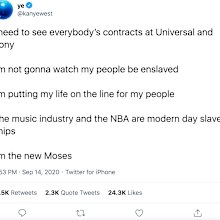 Kanye West, Twitter rant, tweets, new Moses