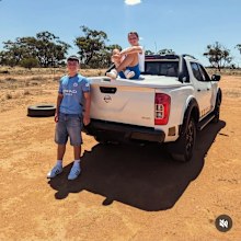 Bryan family who moved to Australia twice