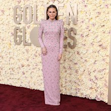 Keltie Knight at the 2024 Golden Globes