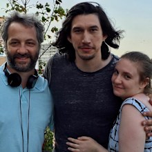 Adam Driver and Lena Dunham Girls 