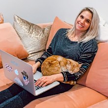 Radio host Carla Marie practices self-isolation amid coronavirus.