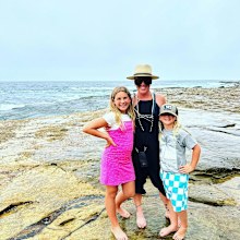 Pink visits Australia