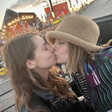 Cara Delevingne and Minke celebrate 2nd anniversary