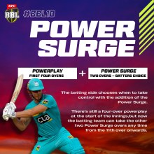 The Power Surge will be introduced for this summer's BBL tournament.