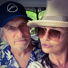 Michael Douglas, Catherine-Zeta Jones, selfie