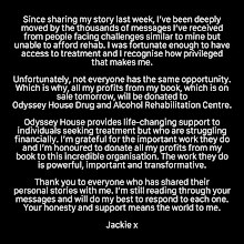 Jackie O Henderson's statement about book profits