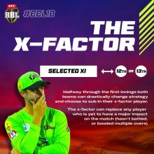 The X-Factor will be introduced for this summer's BBL tournament.