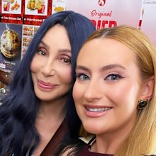 Cher and Amelia Dimoldenberg