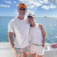 Mike and Zara Tindall on holiday on Hamilton Island, July 2025