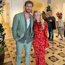 Catherine and Chris Hemsworth