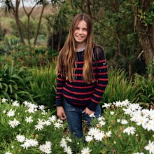 Princess Charlotte in the portrait marking her 11th birthday