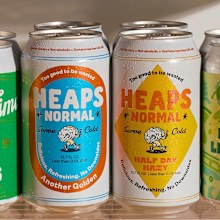 Heaps Normal beer