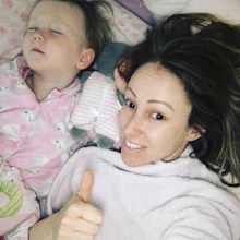 Davina Smith on daughter's sleep disorder