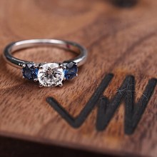 Jordan proposed to Dexter with this ring