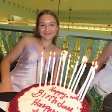Harper Seven Beckham 12th birthday Prada party