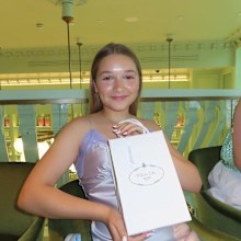 Harper Seven Beckham 12th birthday prada party