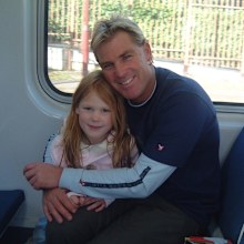 Brooke Warne and Shane Warne