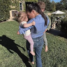 Meghan Markle with daughter Lilibet and son Archie in episode five of Netflix docuseries Harry & Meghan.