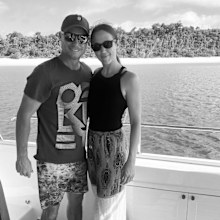 Lleyton Hewitt and Bec Hewitt