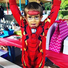Rush loved dressing up as Iron Man for a his friend's dress up party.