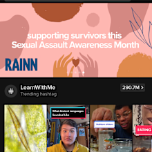 TikTok's push to address sexual assault during awareness month