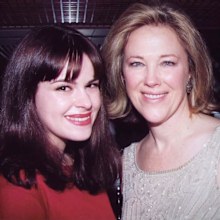 Emily Hampshire and Catherine O'Hara