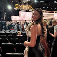 Madison McMahon honours her father after attending the 2025 Emmy Awards