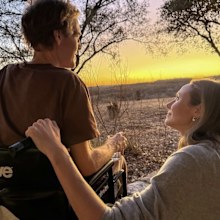 Stacy Keibler has shared an image of a frail James Van Der Beek taken just before his death.