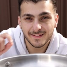 Alex Baka Stainless steel pan hack