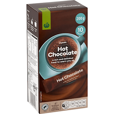 Woolworths Hot Chocolate Sachets
