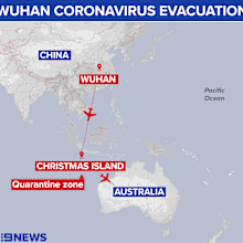 Australians in Wuhan will be taken to Christmas Island for quarantine.
