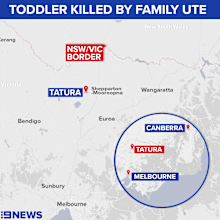 The toddler was killed in fatal accident in Victoria's north.