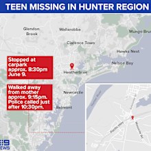 Child missing Pacific Highway Heatherbrae