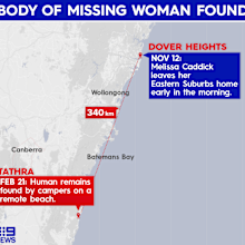 It appears Melissa Caddick's remains drifted south from Sydney to the Far South Coast of NSW.