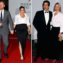 Meghan in 2019; Carolyn in 1998