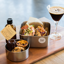 Noa and Parker cafe meal delivery
