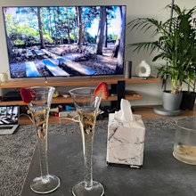 Rachel Baxter attends friend's wedding virtually