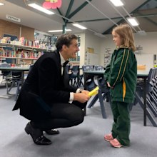 Andy Lee promotes his new show 