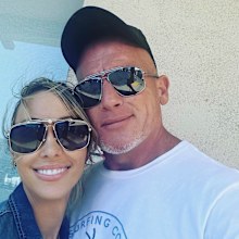 Tish Cyrus and Dominic Purcell